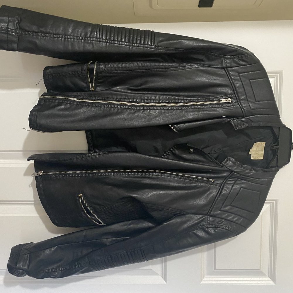 Decree Women's Pleather Jacket